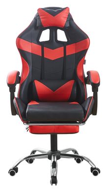 Крісло геймерське Bonro BN-810 червоне з підставкою для ніг (42400286)
