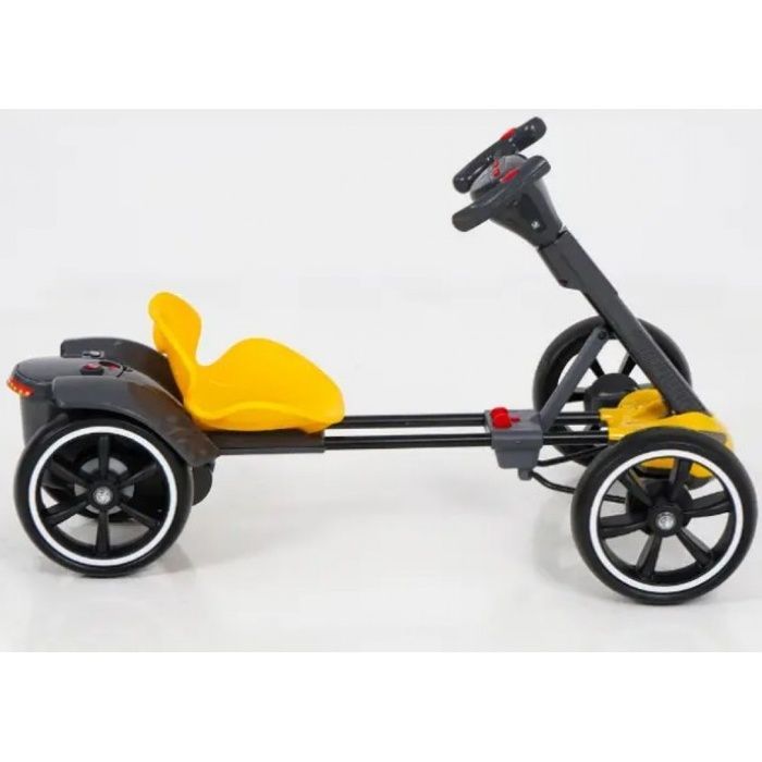 Дитячий електрокарт з пультом керування Spoko SP-V17 6V4,5 жовтий (42412108)