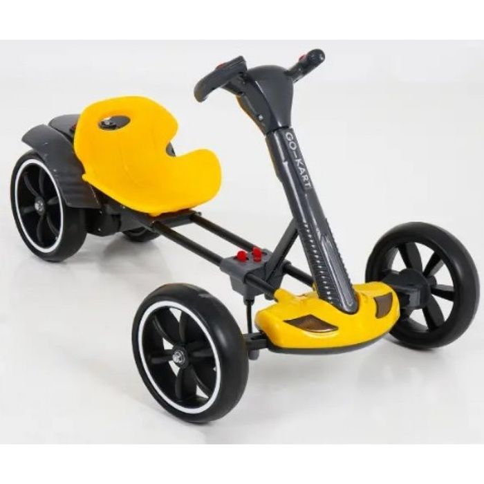 Дитячий електрокарт з пультом керування Spoko SP-V17 6V4,5 жовтий (42412108)