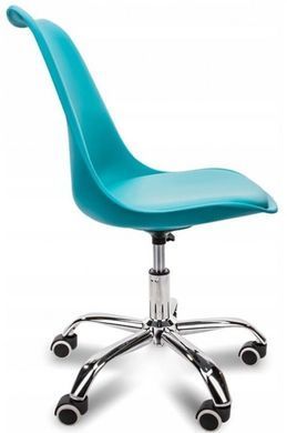 Крісло Bonro B-487 на колесах синє (42300038)