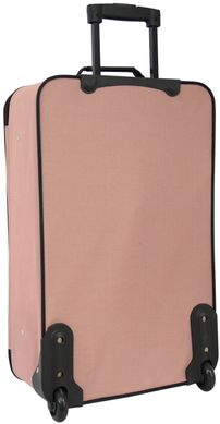 Дорожня валіза на колесах Bonro Best середня рожева (10080303)