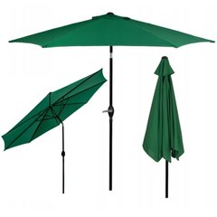 Зонт садовый регулируемый с наклоном зеленая Bonro B-016 3м 8 спиц (42400506)
