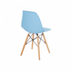 Крісло для кухні на ніжках Bonro ВN-173 FULL KD голубе (42400164)