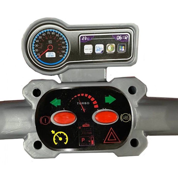 Детский электромотоцикл SPOKO M-3196 розовый (42300144)