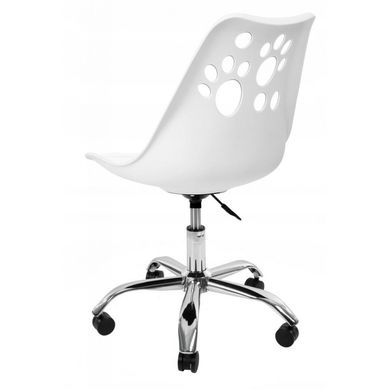 Крісло офісне, комп'ютерне Bonro B-881 DQ біле (42400039)
