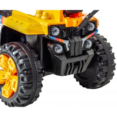 Екскаватор дитячий трактор великий на акумуляторі Spoko SP-188 жовтий (42400577)