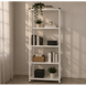 Стелаж металевий 170х75х30 см Siker P7530 білий 5 полиць (42401180)