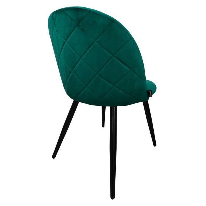 Стул кресло для кухни, гостиной, кафе Bonro B-659 зеленое (42400329)