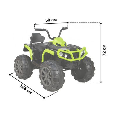 Дитячий електроквадроцикл Spoko HM-1288 зелений (42300209)