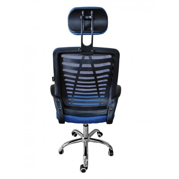 Кресло офисное Bonro B-6200 синее (42400131)