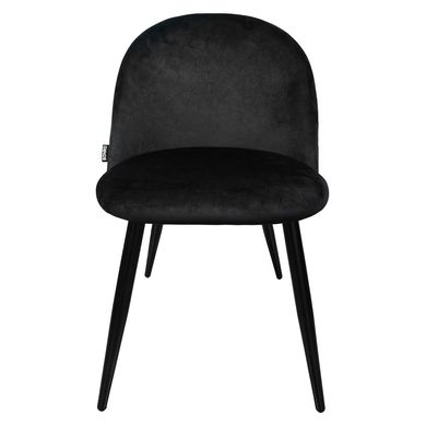 Стілець крісло для кухні, вітальні, кафе Bonro B-659 чорне (42400331)
