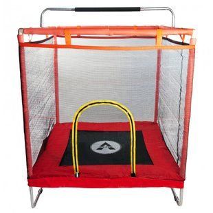 Манеж батут Atleto 120x120 см красный KRB07 (21000161)