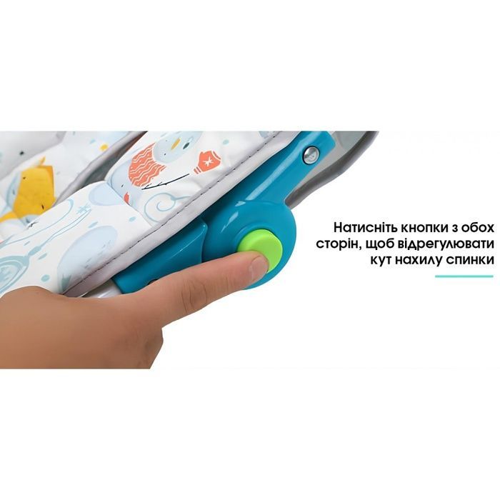Дитячий стілець шезлонг-гойдалка для годування SPOKO SP-818 (42400403)