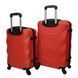 Чемодан комплект пластиковый 2 шт средний большой Bonro 2019 красный (42401077)