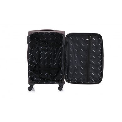 Дорожный чемодан Bonro Tourist маленький на 4 колесах коричневый (10132003)