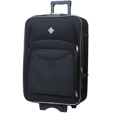 Набір дорожніх валіз Bonro Style 3 штуки чорний (10010300)