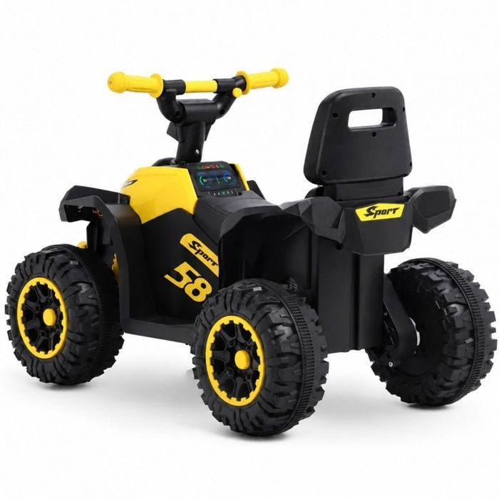 Детская машинка каталка толокар Spoko SP-925 желтый (42401034)