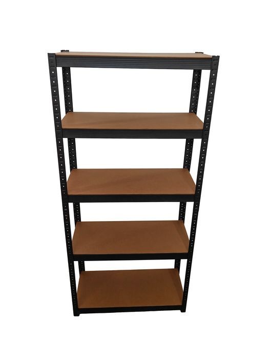 Стеллаж металлический 150х70х30 см Siker G7030J черный (42400154)