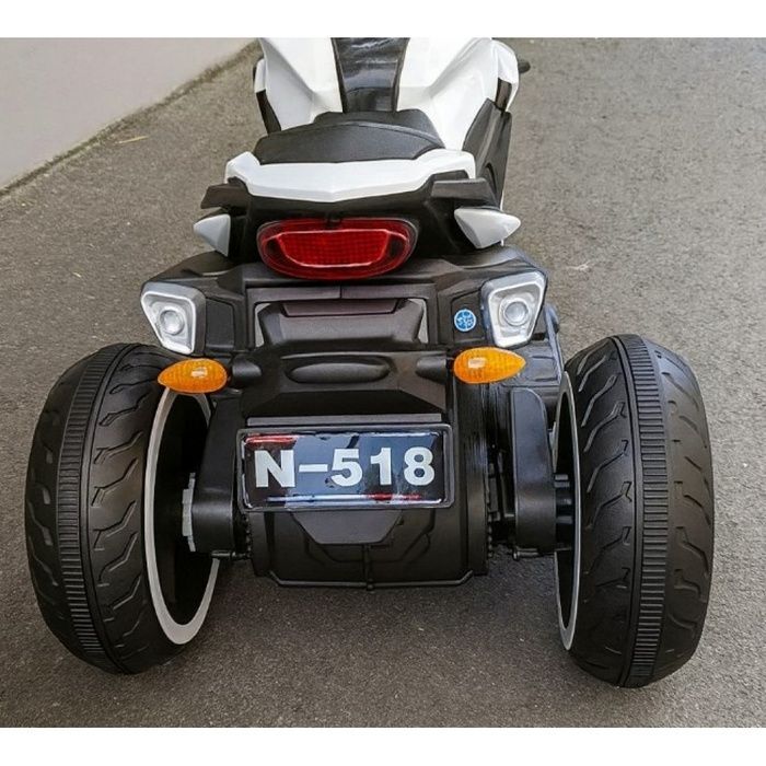 Детский электромотоцикл SPOKO SP-518 белый (42300175)