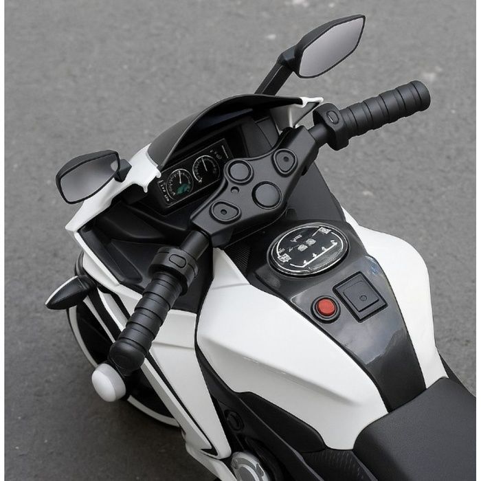 Детский электромотоцикл SPOKO SP-518 белый (42300175)