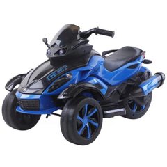 Детский электромотоцикл трицикл Spoko SP-610 синий (42400586)