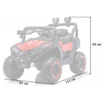 Детский электромобиль багги 4х4 Spoko SP-V90 красный (42401056)