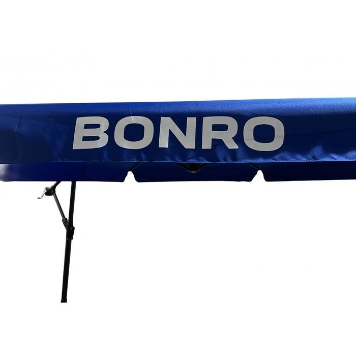 Парасоля садова з нахилом синя Bonro B-7218 3м 6 спиць (42400936)