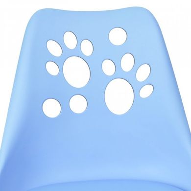 Крісло офісне, комп'ютерне Bonro B-881 голубе (4230016)