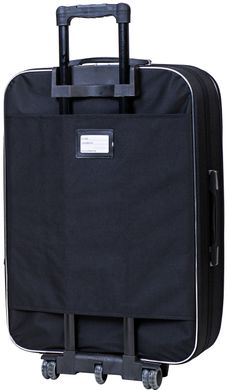 Дорожня валіза на колесах Bonro Style маленька чорна (10011900)