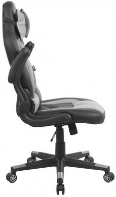 Крісло геймерське Bonro B-office 1 сіре (40800021)