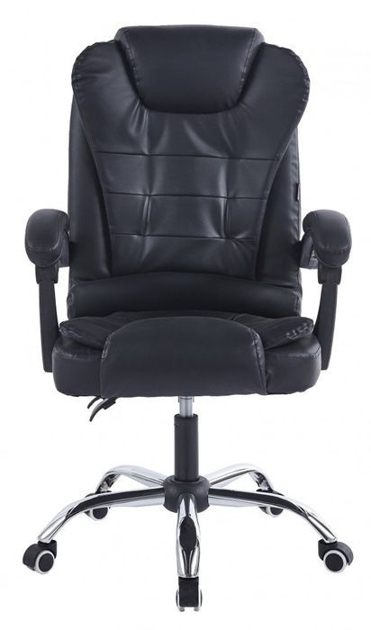 Крісло офісне на колесах Bonro BN-6070 чорне (42400439)