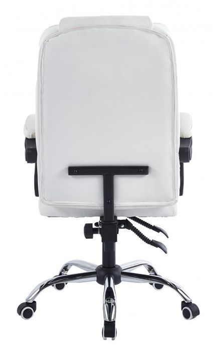 Кресло офисное на колесах Bonro BN-6070 белое (42400440)