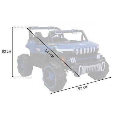 Дитячий електромобіль Spoko SP-8688 синій (42412071)