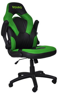 Ігрове крісло Bonro B-office 2 зелене (40800025)