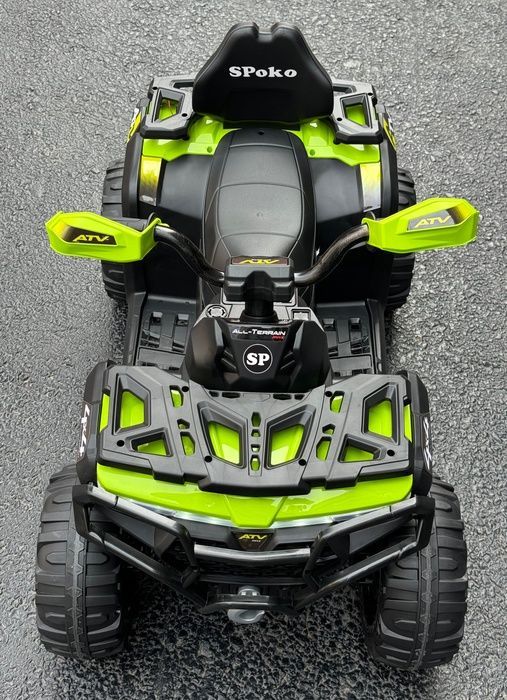 Детский электроквадроцикл Spoko SP-918 зеленый (42401138)