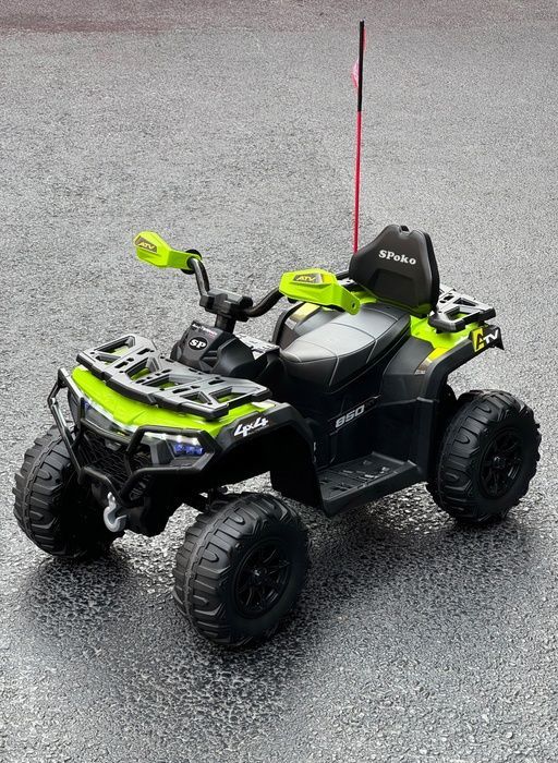 Детский электроквадроцикл Spoko SP-918 зеленый (42401138)