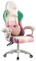 Кресло геймерское Bonro Lady 813 розово-фиолетовое (42300099)