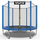 Батут детский с сеткой 183 см Atleto синий (42400449)
