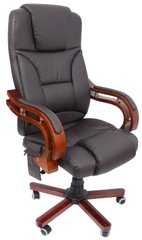 Кресло офисное с массажем Bonro Premier M-8005 Brown (42000009)