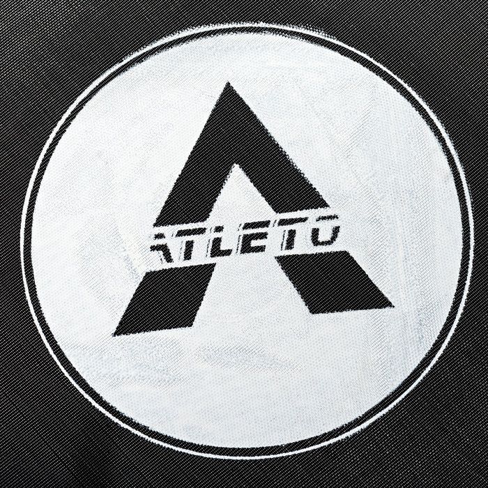 Батут Atleto 312 см з подвійними ногами з сіткою синій (21000506)