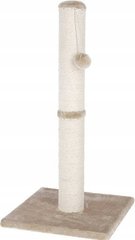 Когтеточка стойкая цапка для кошек с игрушкой 60 см Bonro B-20 бежевая (42400596)