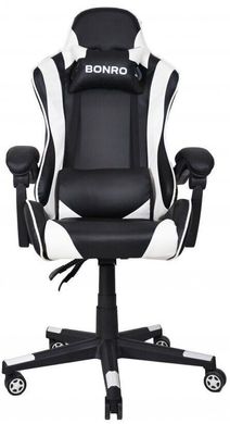 Ігрове крісло Bonro B-2013-2 біле (40800030)