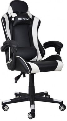 Ігрове крісло Bonro B-2013-2 біле (40800030)