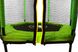 Батут Atleto 140 см шестикутний з сіткою зелений (21000125)