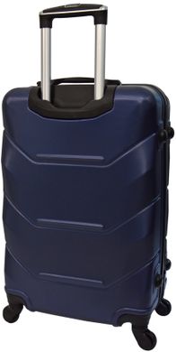 Дорожный чемодан на колесах Bonro 2019 большой темно-синий (10500604)