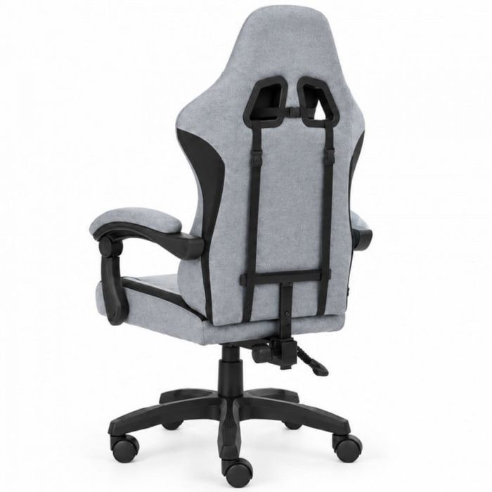 Компьютерное кресло из ткани Bonro Extreme светло-серое (B-148) (42401252)