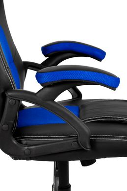 Крісло геймерське Bonro B-2022S синє (40800109)