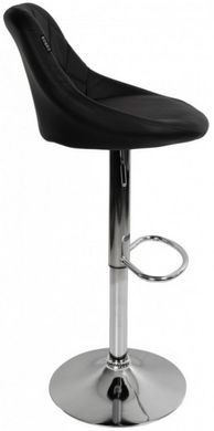Барний стілець зі спинкою Bonro B-074 чорний (2 шт) (47000099)