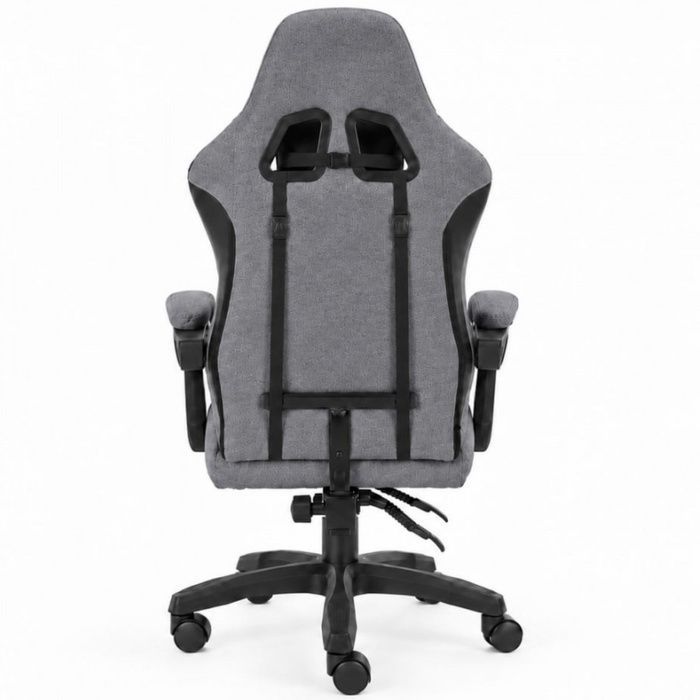 Компьютерное кресло из ткани Bonro Extreme черно-серое (B-148) (42401254)
