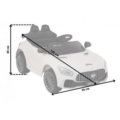Детский электромобиль Spoko SP-S600 белый (42300217)